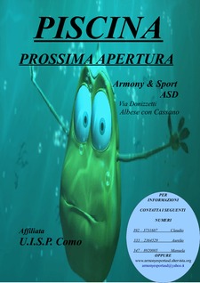 prossima apertura PISCINA ASD ARMONY SPORT prossima apertura PISCINA ASD ARMONY SPORT