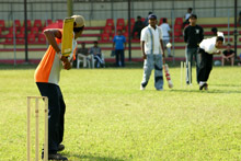 Una partita di cricket Uisp - Foto di Antonio Marcello