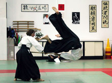 Eleonora Calza, IV dan di cintura nera di Aikido nello stile Iwama Ryu