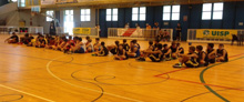 I bambini delle isole di basket Uisp a Modena