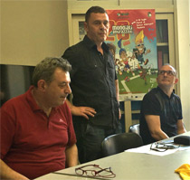 Da sinistra: Mauro Valeri, Carlo Balestri e Simone Pacciani