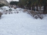 NEVICATA IN CITTA' IL CALCIO SI FERMA