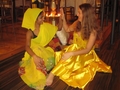 Ileana (insegnante di danza del ventre) e Nathalie (insegnante di bollywood dance) dell'Asd Nashat, affiliata Uisp Varese