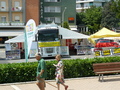 Il truck di Piazza Uisp in piazza Italia