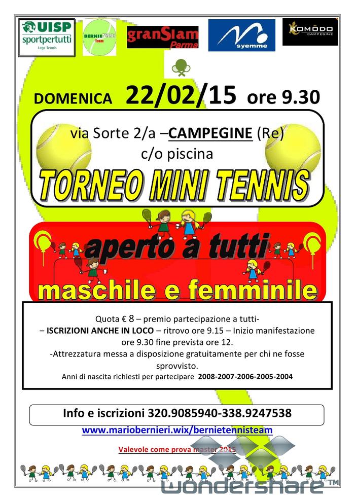 Torneo Mini Tennis