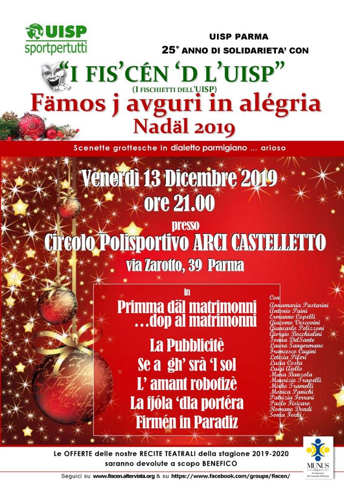 Buon Natale Cugini.Uisp Parma Buon Natale Con I Fis Cen D L Uisp