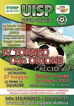 IV Torneo âDon Orioneâ-calcio A7