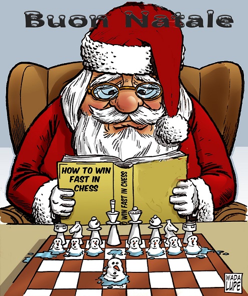 Babbo Natale scacchi