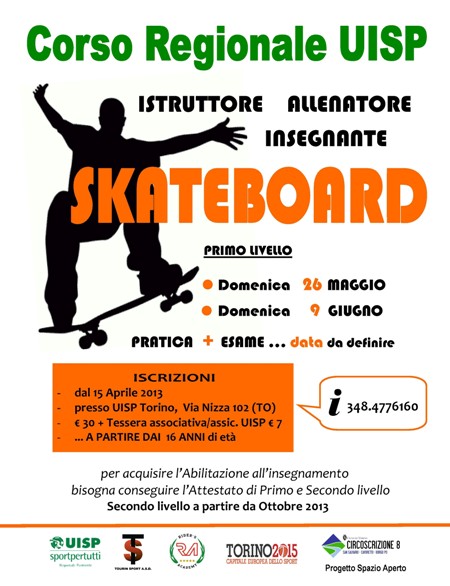 Corso di formazione skateboard