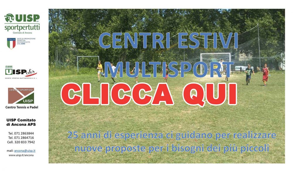 Locandina Centro Estivo 2020