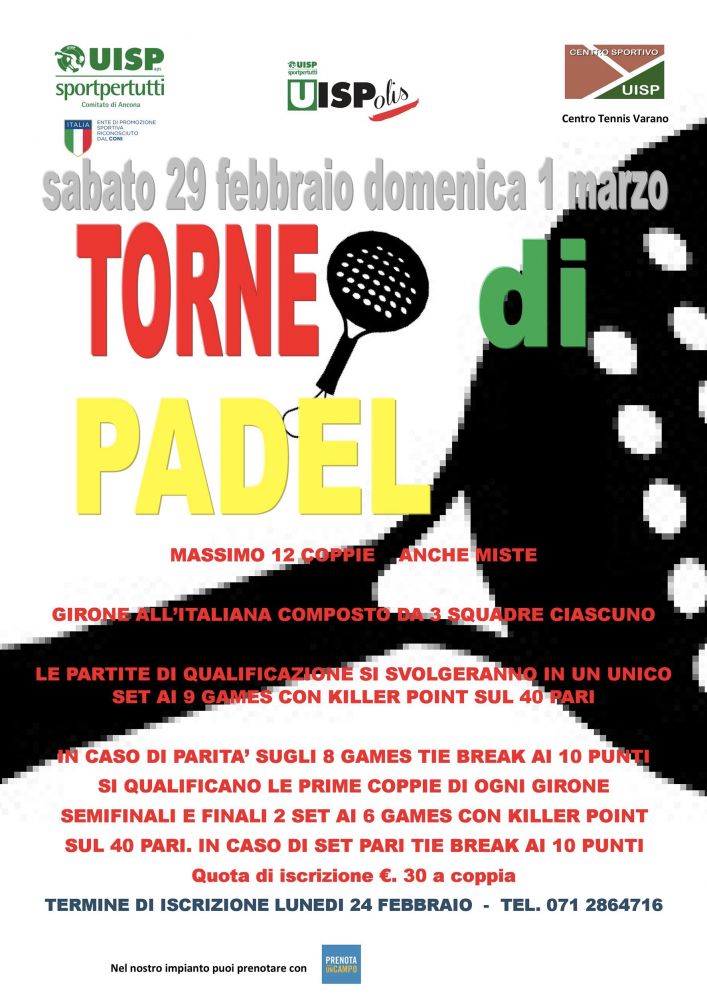 Torneo di padel