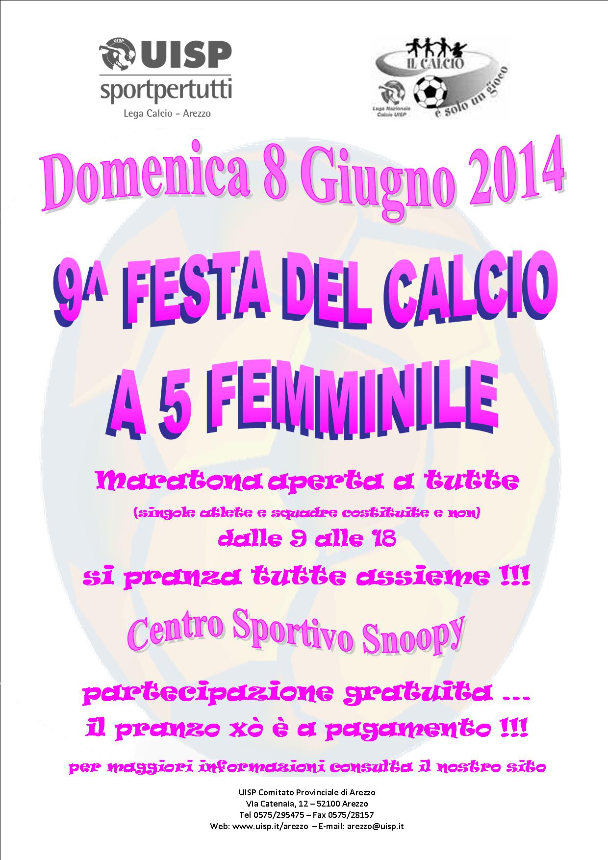 Maratona calcio a 5 Femminile