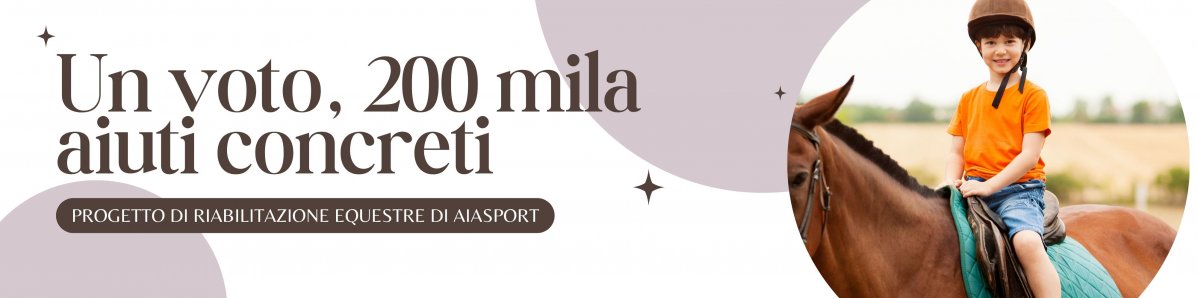 Un voto, 200 mila aiuti concreti