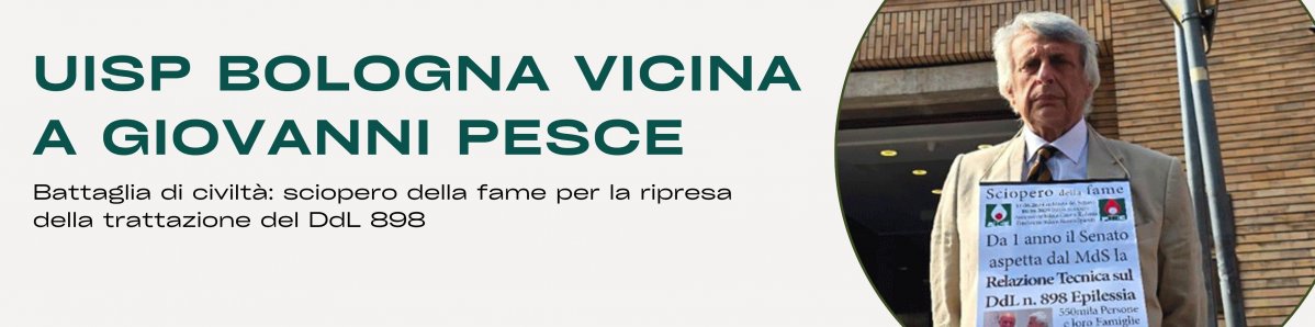 UISP BOLOGNA VICINA A GIOVANNI PESCE