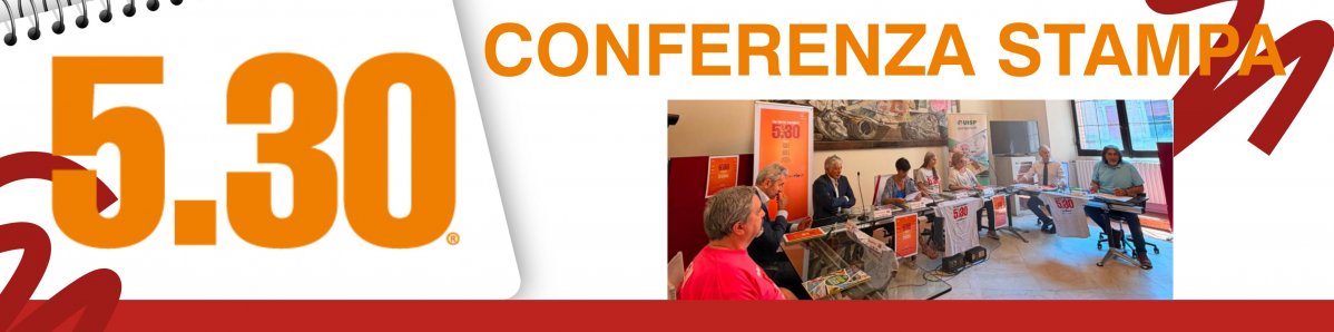 CONFERENZA STAMPA RUN 5.30