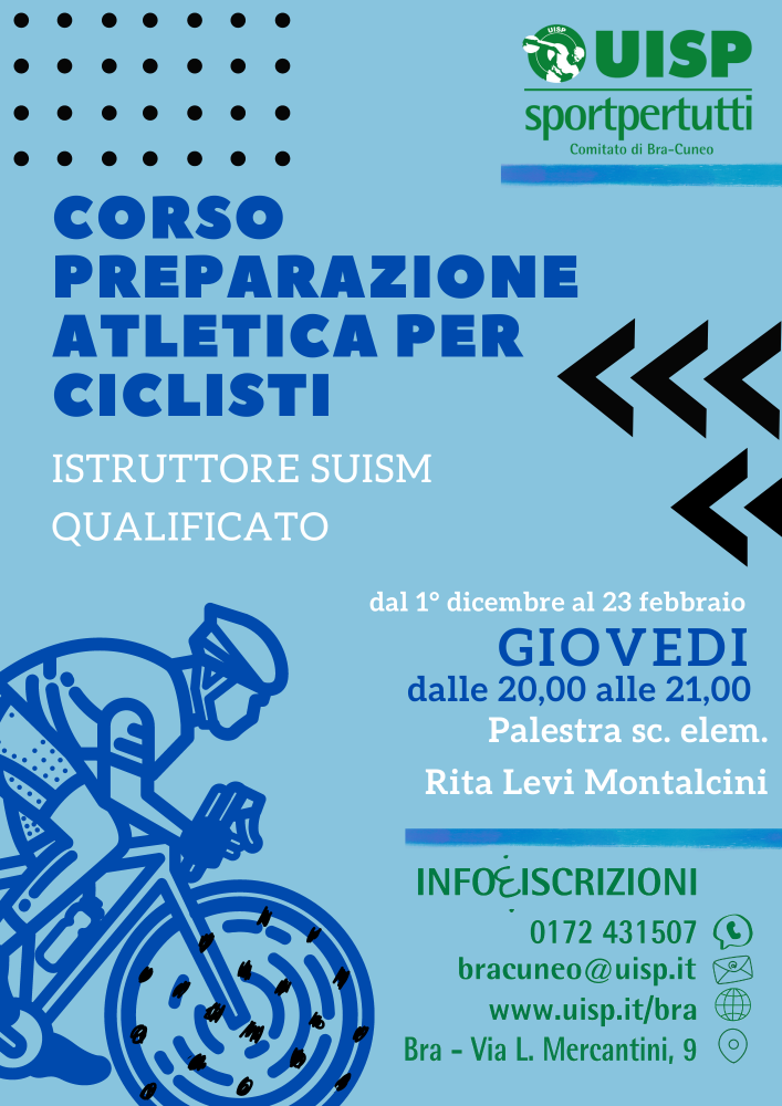 preparazione atletica ciclismo uisp