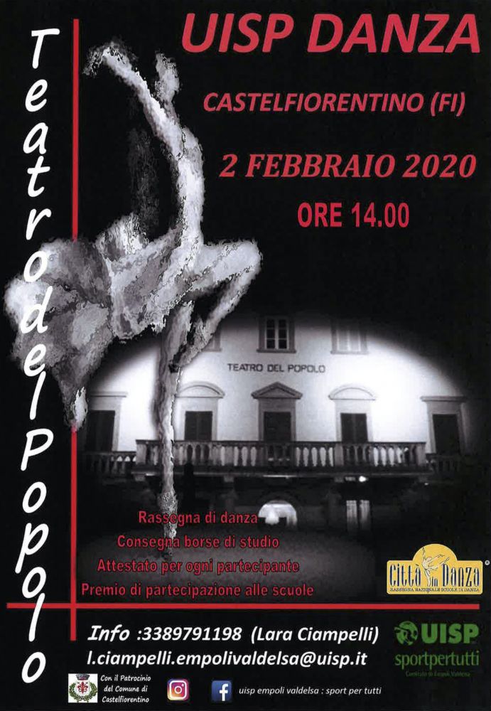 VOLANTINO DANZA UISP CASTELFIORENTINO - 2 FEBB 2020