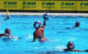 Un istante dei campionati master di pallanuoto Usp