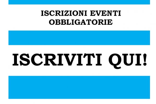 ISCRIZIONE EVENTI