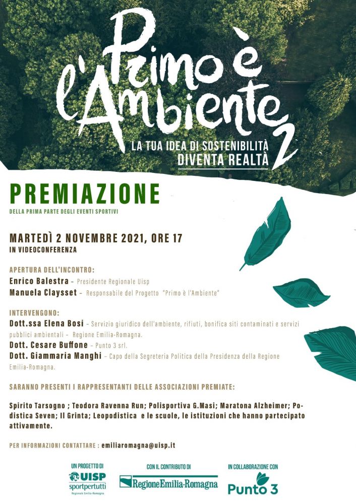 Locandina premiazioni 