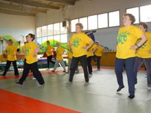 Esercizi di ginnastica dolce - Foto: Redazione Uisp Bologna