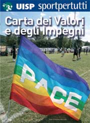 La copertina della Carta dei valori dell'Uisp Emilia Romagna