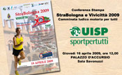 L'invito alla conferenza stampa di presentazione di Vivicittà 2009