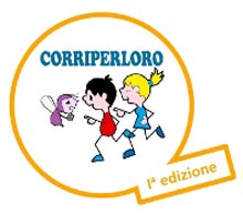 Il logo della manifestazione 'Corriperloro'