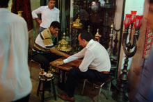 Una partita di backgammon - Foto di Matteo Angelini