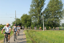 Il "Campo estivo itinerante" della Lega Ciclismo Uisp Modena