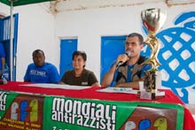 La conferenza stampa di presentazione dei Mondiali Antirazzisti a Roma