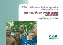 La copertina della guida "L'ABC delle associazioni sportive dilettantistiche"