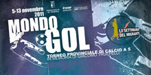 L'immagine di presentazione del torneo MondoGol