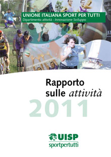 La copertina del 'Rapporto sulle attività'