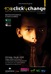 Il manifesto della mostra 100" Click 4 Change