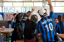 Ultras durante il dibattito ai Mondiali Antirazzisti - Foto di Alessandra Fratoni - Shoot 4 Change