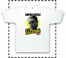 La maglietta commemorativa di Arpad Weisz