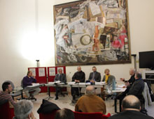 La conferenza stampa nella sala Savonuzzi di Palazzo d'Accursio