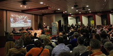 La sala del congresso Uisp Emilia-Romagna