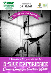 B-Side Experience, il 12 gennaio a San Lazzaro arriva l'Accademia Kataklò
