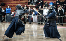 Un incontro di kendo - Foto di Amedeo Amendola