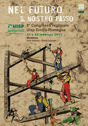 Il manifesto dell'ottavo congresso Uisp Emilia-Romagna