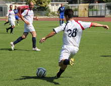 Uno scatto dalle finali nazionali di calcio Uisp 2014 a Rimini - Foto di Fabrizio Pompei