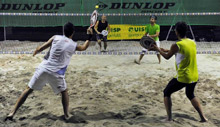 Il beach tennis Uisp indoor durante la stagione invernale