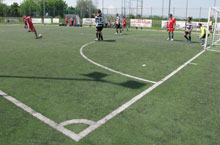 La semifinale di calcio a 5 giocata a Gatteo (Rn) tra l'Atletico Condi Parma e gli Hurly Burly
