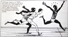 Il 16 ottobre 1968 si corse la finale dei 200 metri alle Olimpiadi di Città del Messico. Primo e terzo arrivarono i due americani Tommie Smith e John Carlos, secondo l'australiano Peter Norman