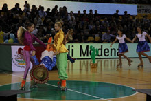 Uno scatto dall'edizione 2014 del Trofeo Mariele Ventre, al PalaPanini di Modena