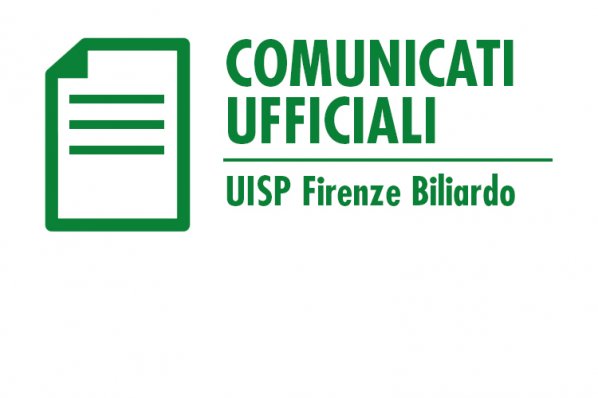 COMUNICATI UFFICIALI