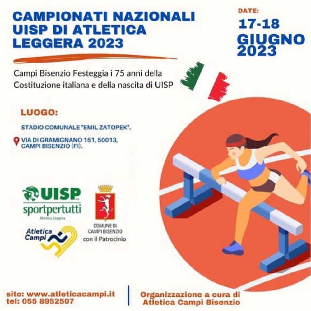 Campionati Nazionali UISP di Atletica Leggera 2023