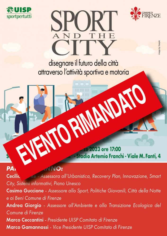 RIMANDATO "Sport and the City"
